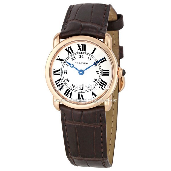Cartier W6800151 Ronde Louis Cartier Ladies Quartz 18kt Rose Gold