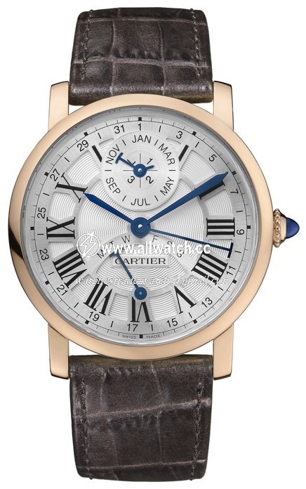 Cartier W1556217 Rotonde de Cartier Mens Automatic 18 kt Rose Gold