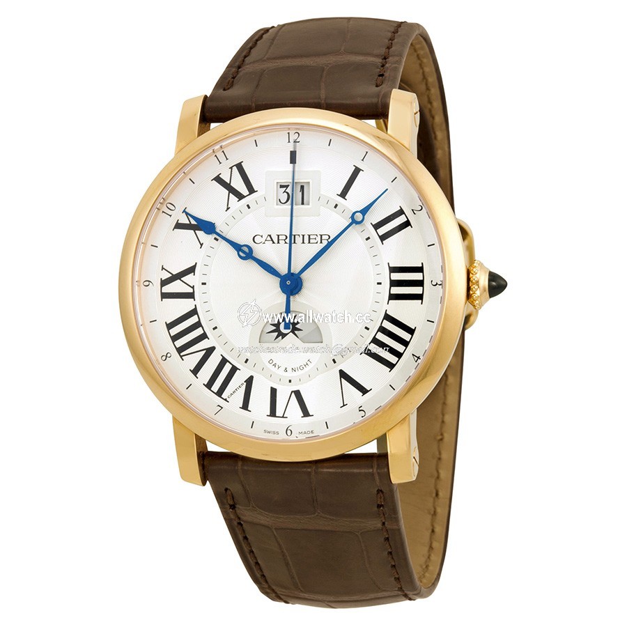 Cartier W1556220 Rotonde de Cartier Mens Automatic 18 kt Rose Gold
