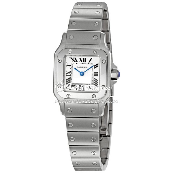Cartier W20056D6 Santos de Cartier Ladies Quartz Stainless Steel