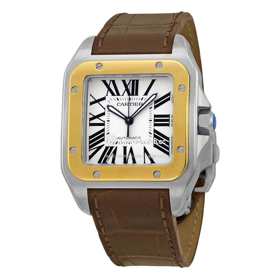 Cartier W20072X7 Santos de Cartier Mens Automatic Stainless Steel