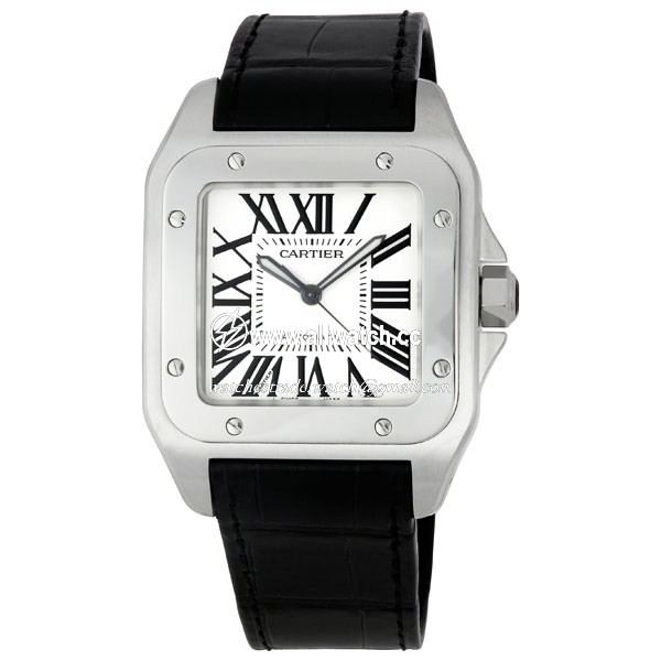 Cartier W20073X8 Santos de Cartier Mens Automatic Stainless Steel