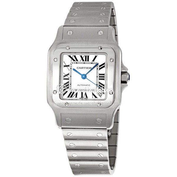 Cartier W20098D6 Santos de Cartier Mens Automatic Stainless Steel