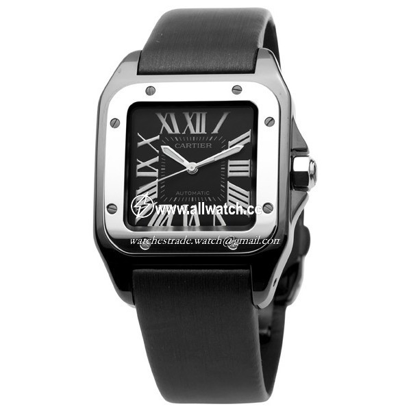 Cartier W2020008 Santos de Cartier Mens Automatic Stainless Steel & titanium