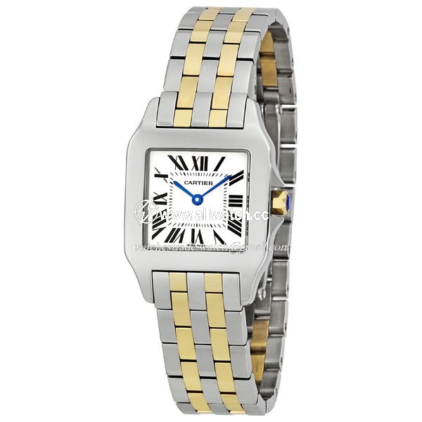 Cartier W25067Z6 Santos de Cartier Ladies Quartz Stainless Steel