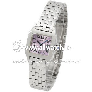 Cartier W2510002 Santos de Cartier Ladies Quartz Stainless Steel