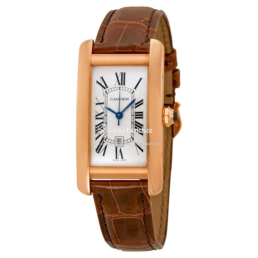 Cartier W2620030 Tank Unisex Automatic 18kt Pink Gold