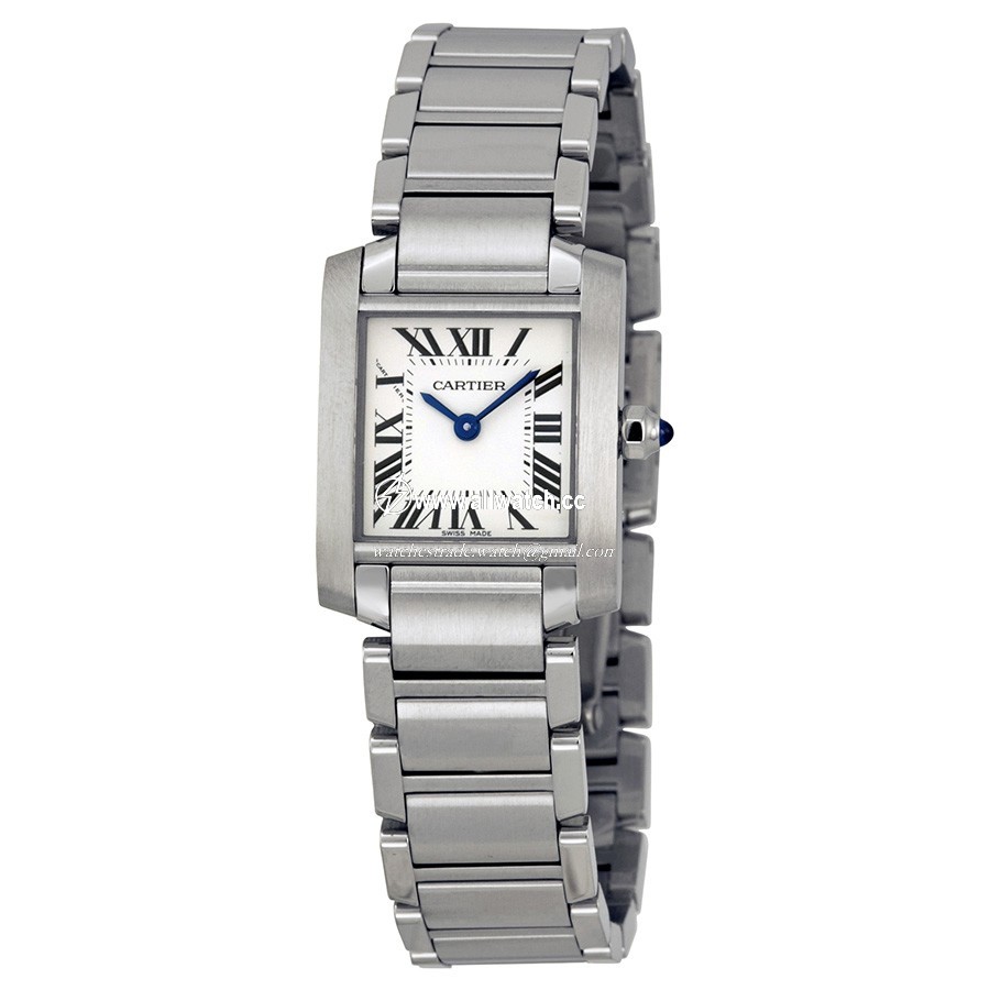 Cartier W51008Q3 Tank Ladies Quartz Stainless Steel