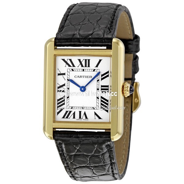 Cartier W5200002 Tank Ladies Quartz 18kt Yellow Gold