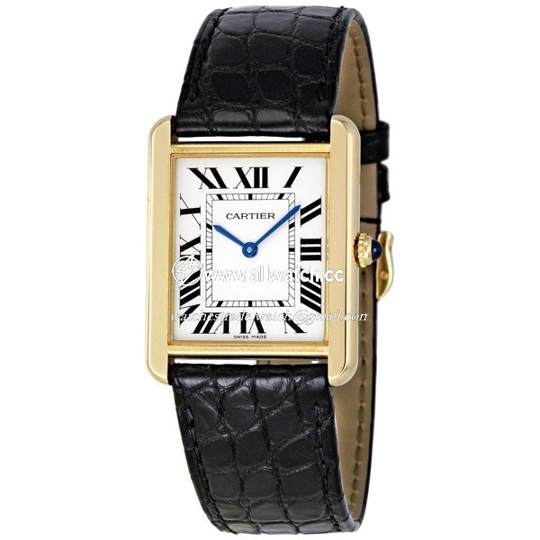 Cartier W5200004 Tank Unisex Quartz 18kt Yellow Gold