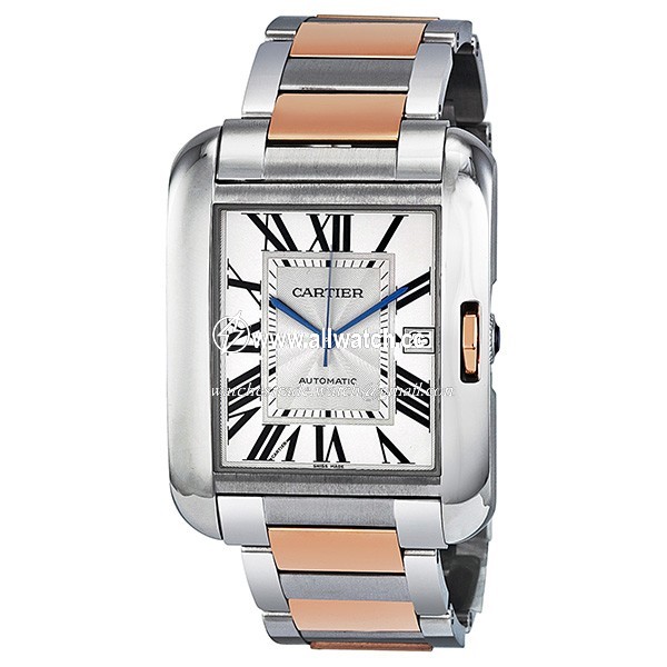 Cartier W5310006 Tank Mens Automatic Stainless Steel