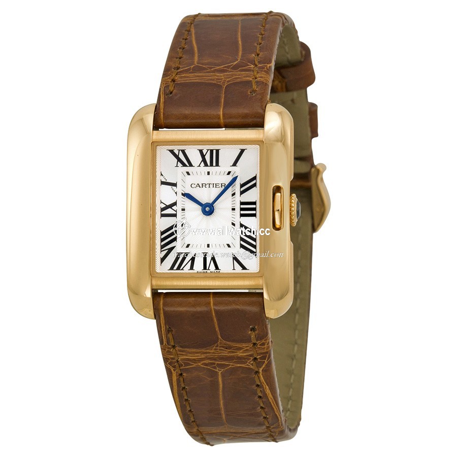 Cartier W5310027 Tank Ladies Automatic 18kt Rose Gold