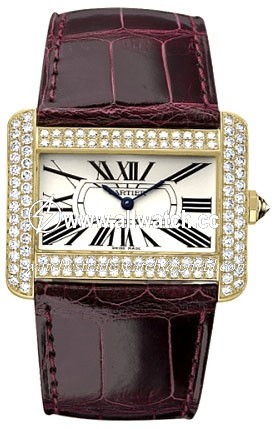 Cartier WA301170 Tank Mens Quartz 18kt Yellow Gold