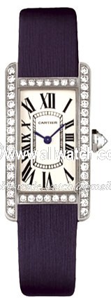 Cartier WB707331 Tank Ladies Quartz 18 kt White Gold
