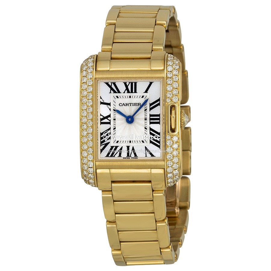 Cartier WT100005 Tank Ladies Quartz 18kt Yellow Gold
