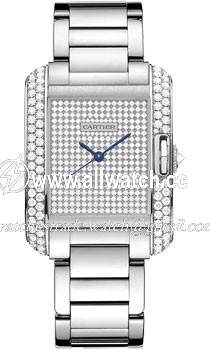 Cartier WT100011 Tank Ladies Automatic 18kt White Gold