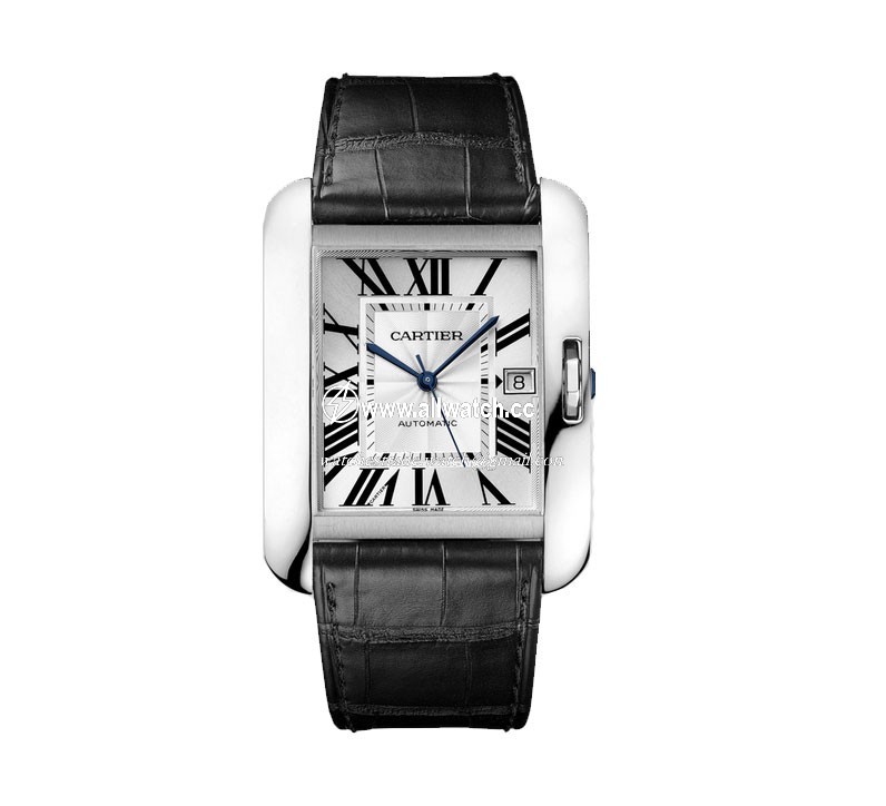Cartier W5310033 Mens Automatic 18kt White Gold