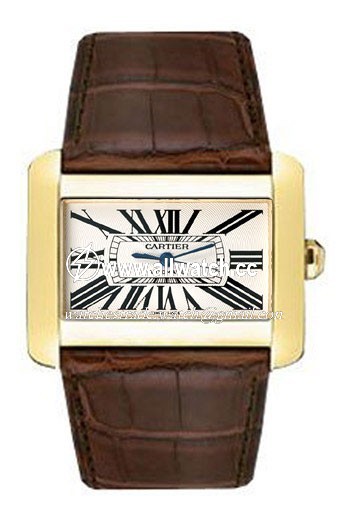 Cartier W6300856 Ladies Automatic 18K Yellow Gold