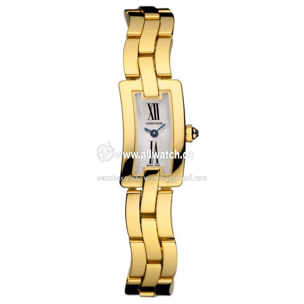 Cartier W700013J Ladies Quartz 18kt Yellow Gold