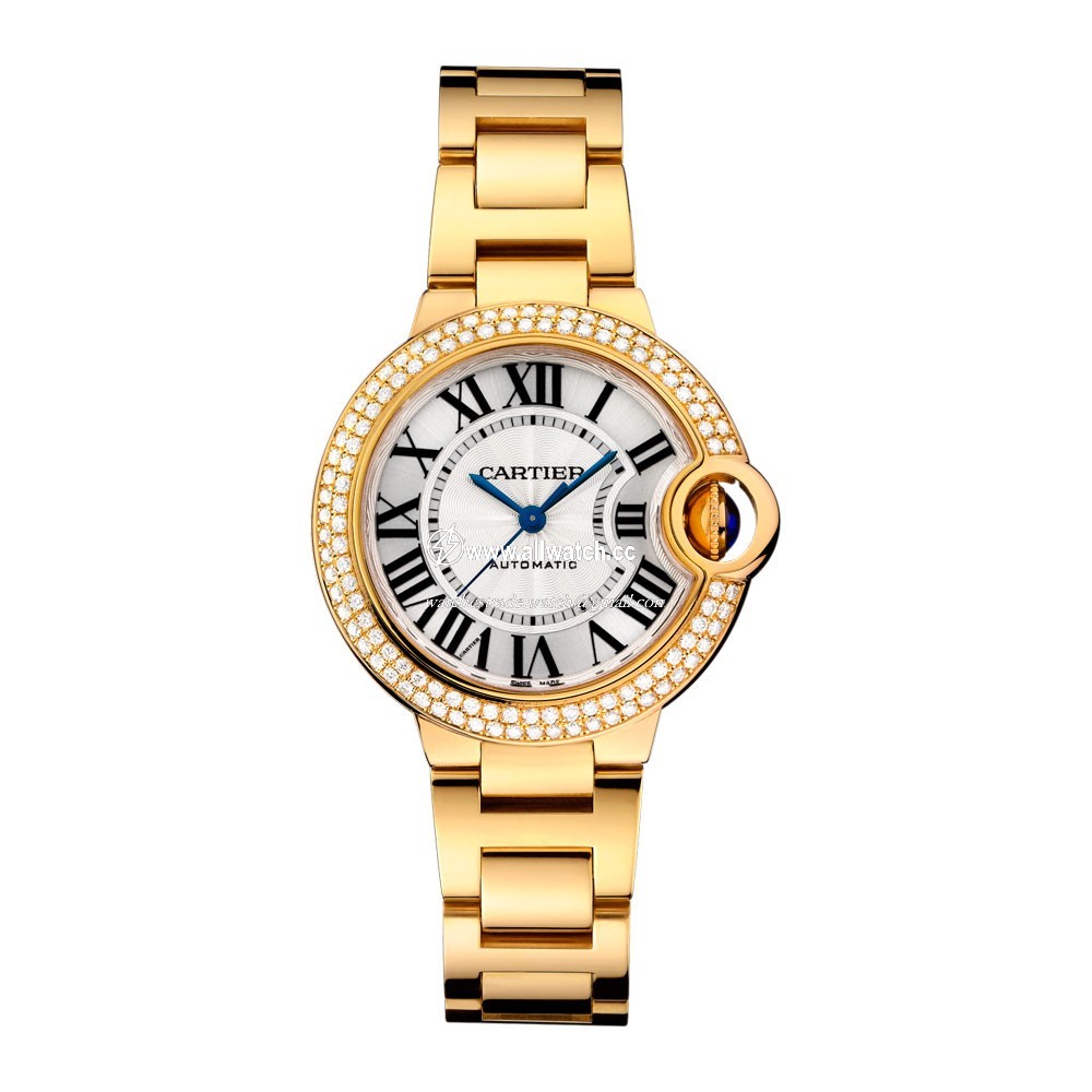 Cartier WJBB0002 Ladies Automatic 18 Carat Yellow Gold