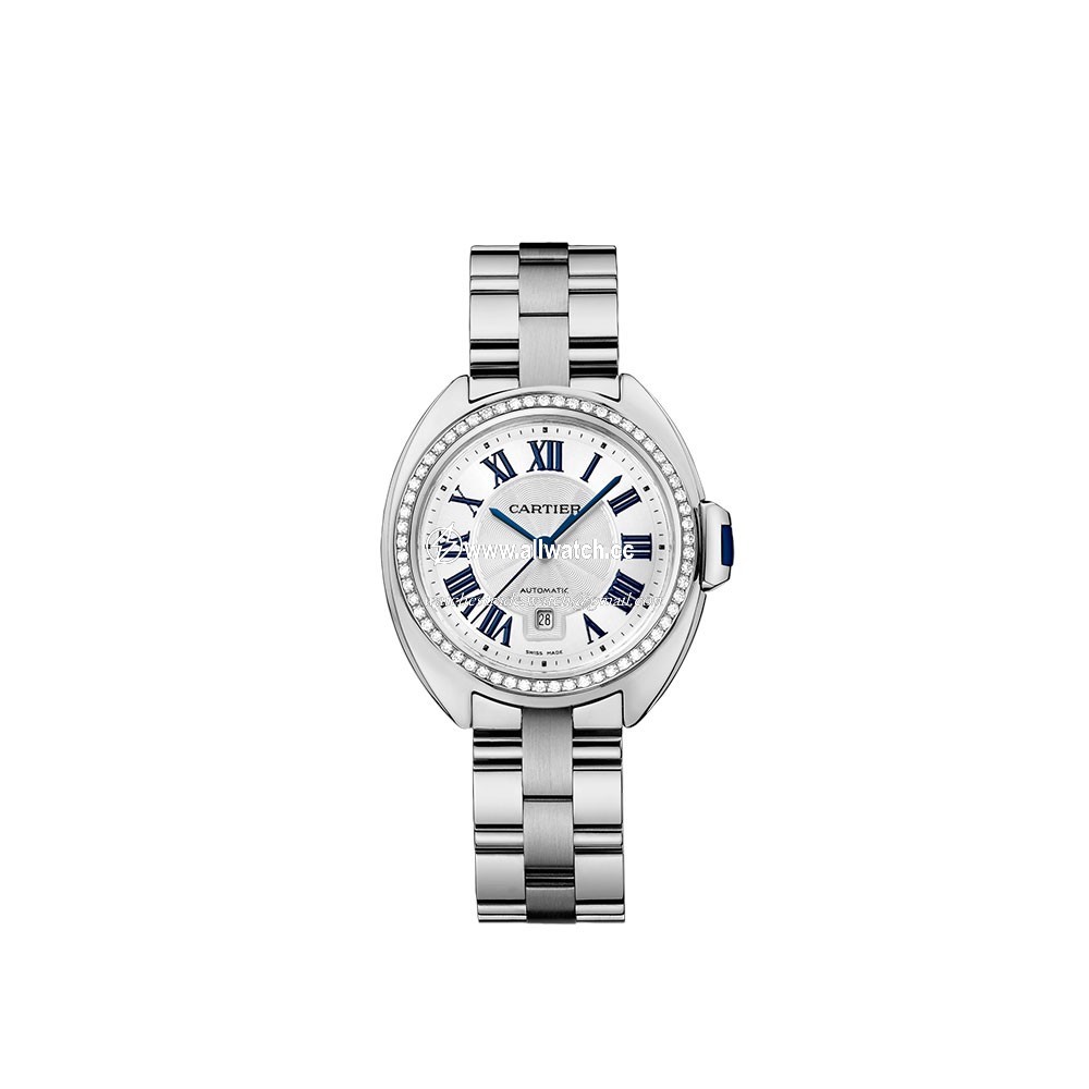 Cartier WJCL0002 Ladies Automatic 18 Carat White Gold