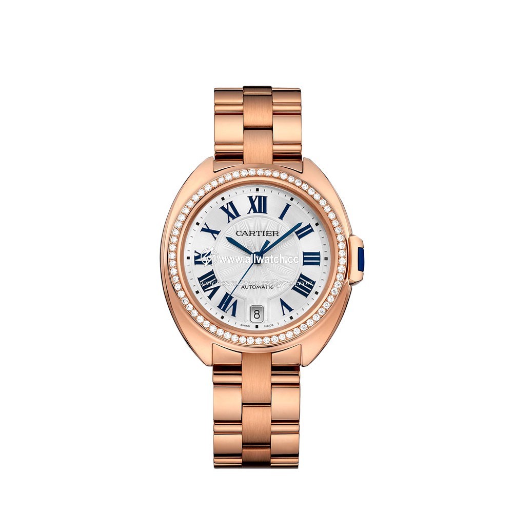 Cartier WJCL0006 Ladies Automatic 18 Carat Pink Gold