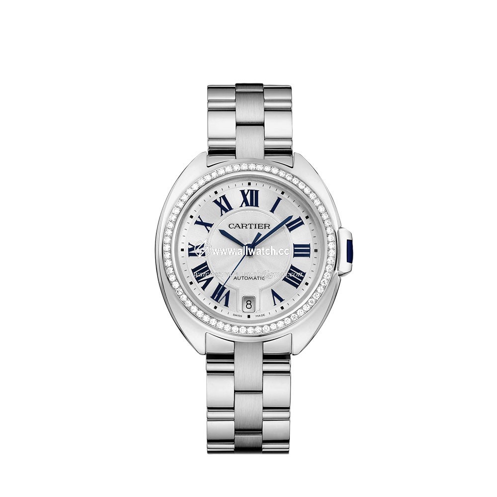 Cartier WJCL0007 Ladies Automatic 18 Carat White Gold