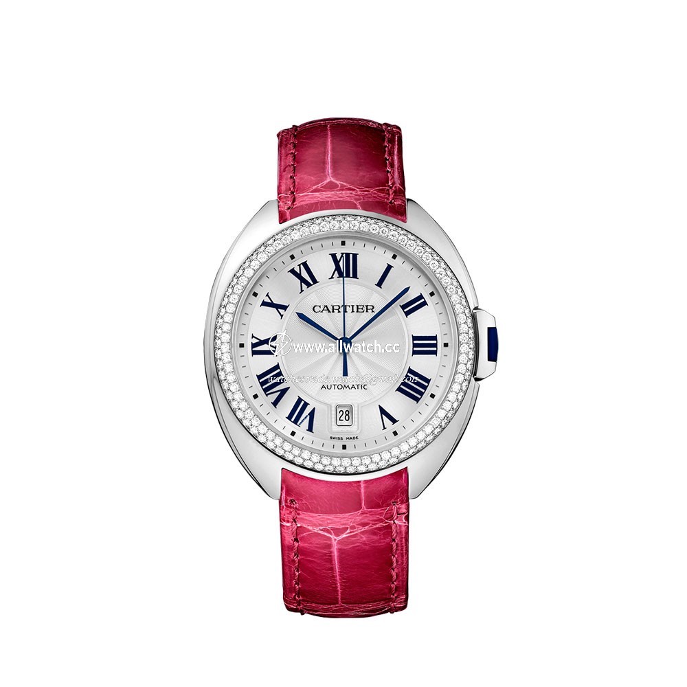 Cartier WJCL0011 Ladies Automatic 18 Carat White Gold