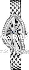 Cartier WL420051 Ladies Hand Wind 18 Carat White Gold Set with Diamonds