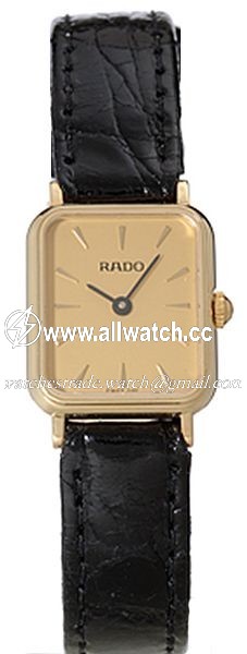 Rado R91181255 Ladies Quartz 18kt Yellow Gold