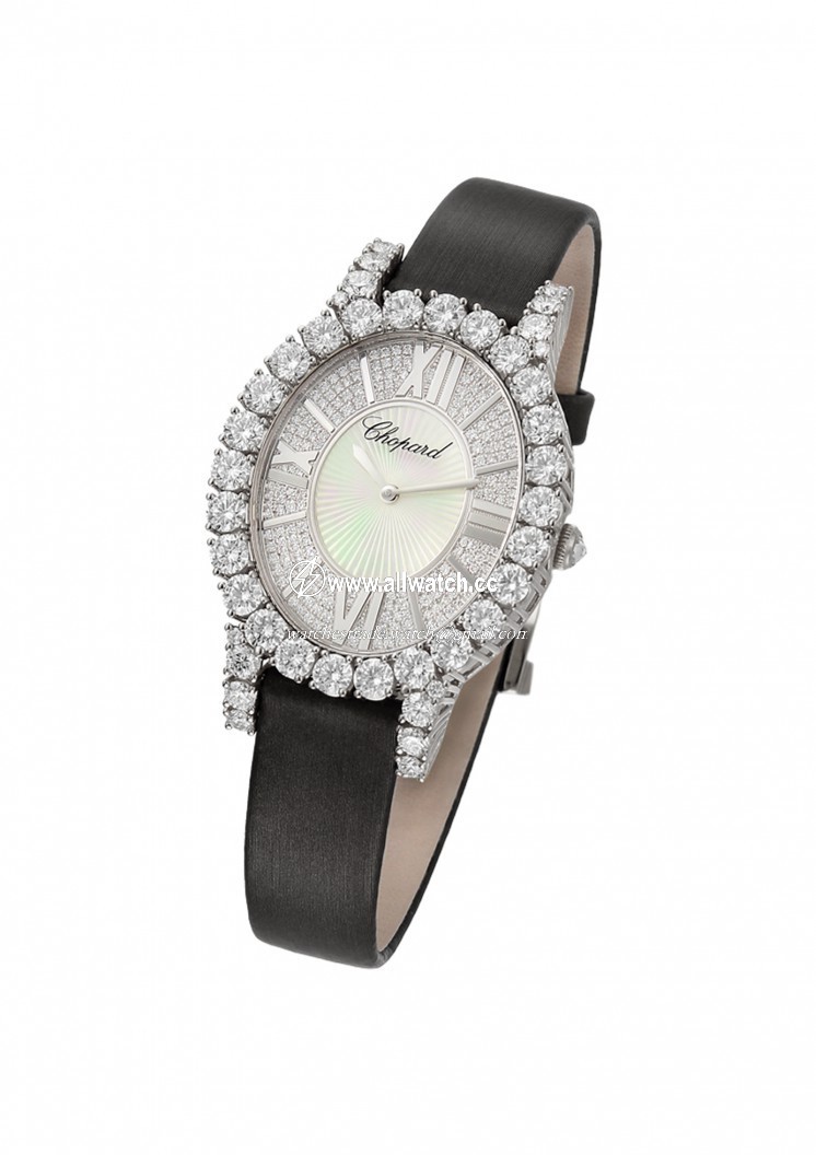 Chopard 139383-1001 Ladies Quartz 18 Carat White Gold