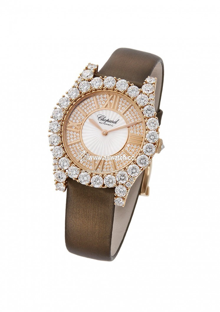 Chopard 139419-5001 Ladies Automatic 18 Carat Rose Gold
