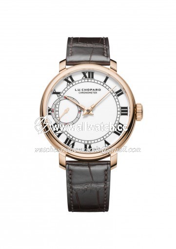 Chopard 161963-5001 Mens Automatic 18k Rose Gold