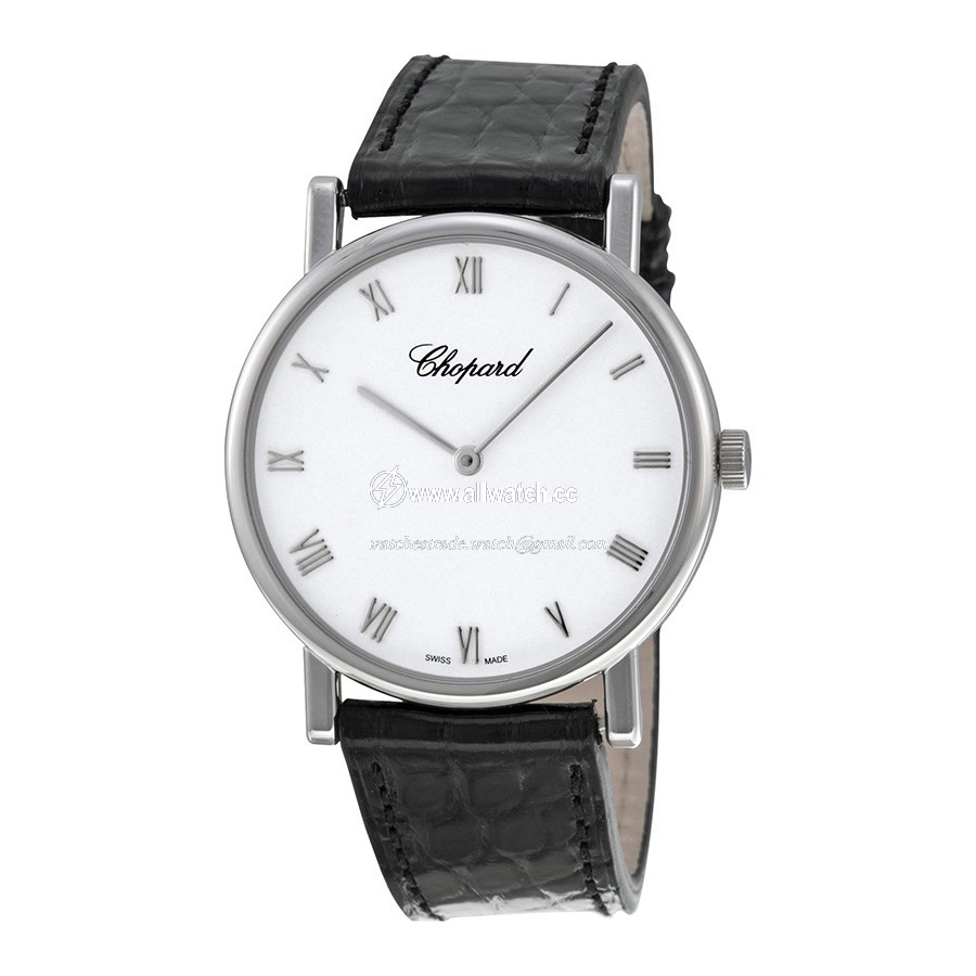 Chopard 163154-1001 Ladies Hand Wind 18kt White Gold