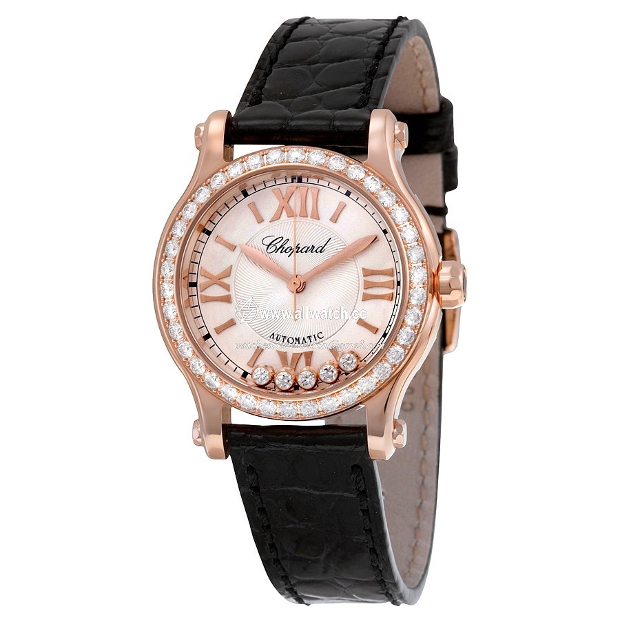 Chopard 274893-5002 Ladies Automatic 18kt Rose Gold