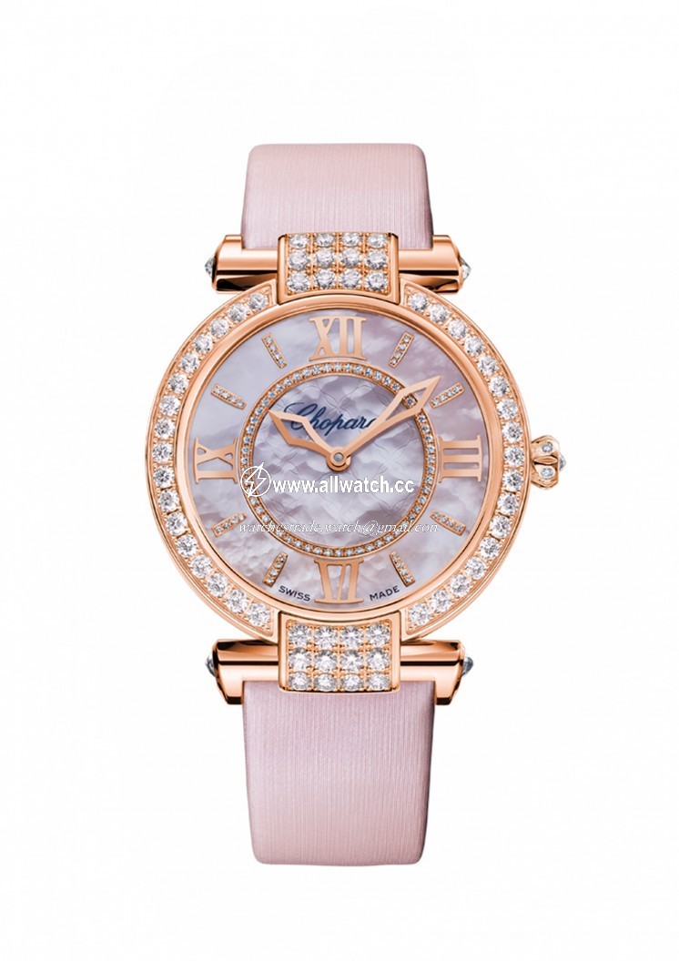 Chopard 384242-5006 Ladies Automatic 18 Carat Rose Gold