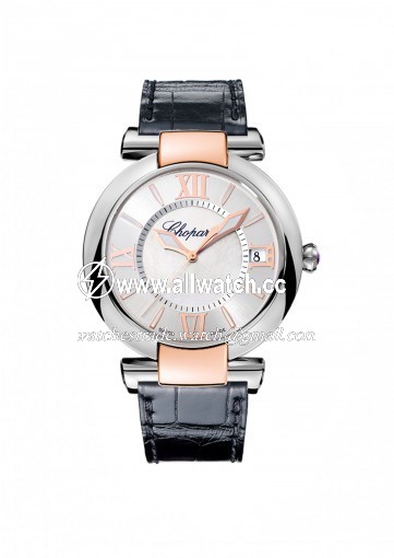 Chopard 388531-6005 Mens Hand Wind 18 Carat Rose Gold & Stainless Steel