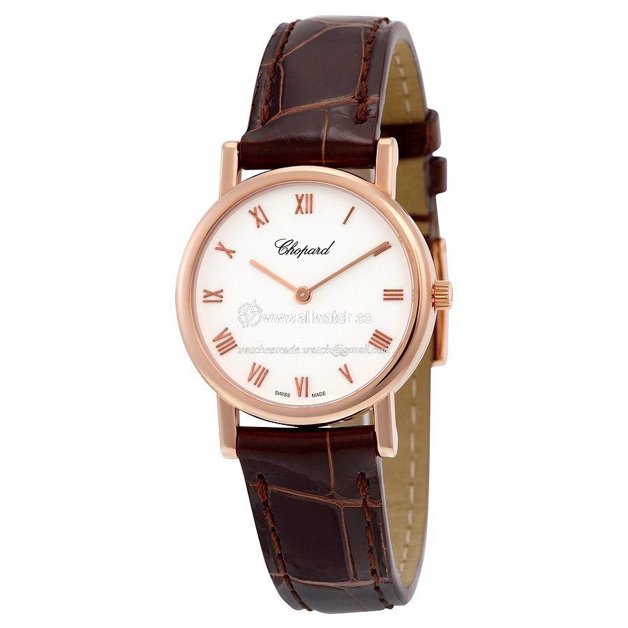 Chopard 127387-5001 Classic Ladies Quartz 18kt Rose Gold