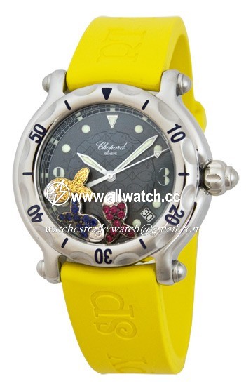 Chopard 288347-3012YEL Happy Beach Ladies Quartz Stainless Steel