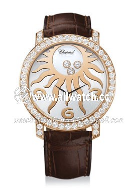 Chopard 207470-5007 Happy Sport Ladies Quartz 18 kt Rose Gold