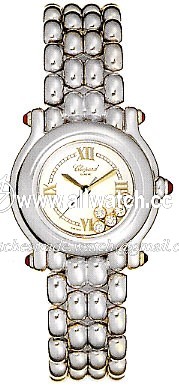 Chopard 27/6150-21 Happy Sport Ladies Quartz 18kt White Gold