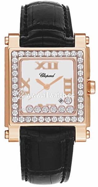 Chopard 275321-5002 Happy Sport Ladies Quartz Rose Gold