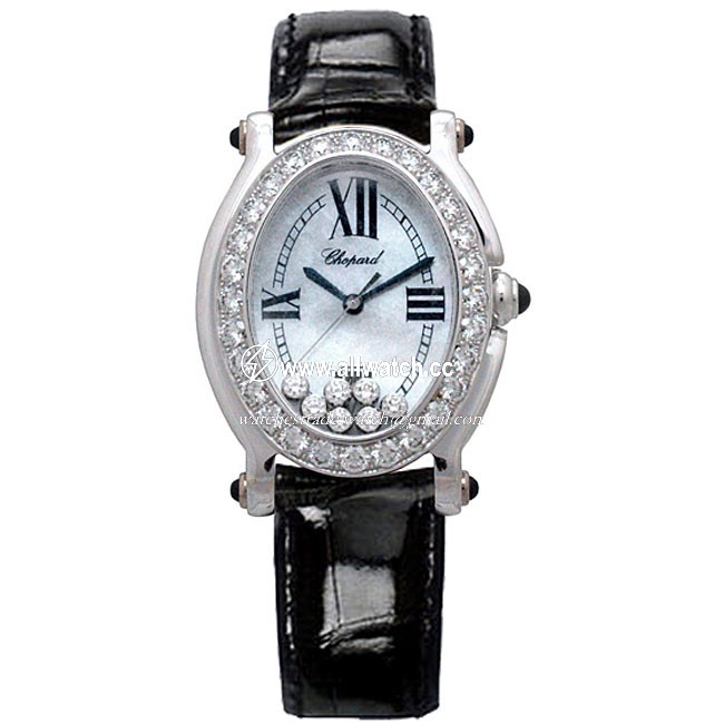 Chopard 2770002311WMP Happy Sport Ladies Quartz 18k White Gold