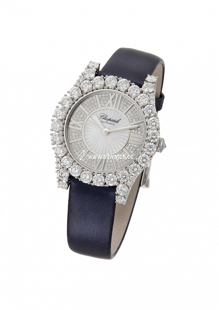 Chopard 139419-1001 Heure du Diamant Ladies Automatic 18 Carat White Gold