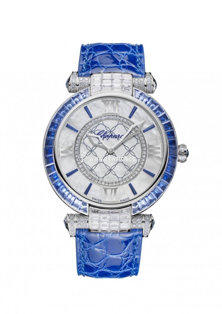 Chopard 384239-1013 Imperiale Ladies Automatic 18 Carat White Gold Diamond Set