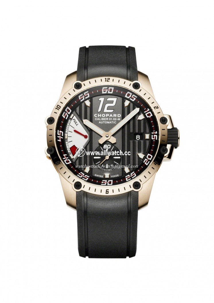 Chopard 161291-5001 Superfast Mens Hand Wind 18kt Rose Gold