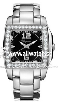 Chopard 108464-2004 Two O Ten Ladies Quartz 18k White Gold and Stainless Steel
