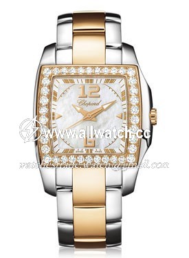 Chopard 108473-9001 Two O Ten Ladies Quartz 18kt Rose Gold and Stainless Steel