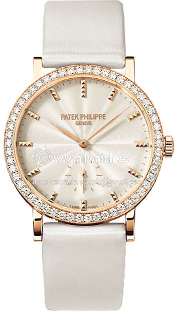 Patek Philippe 7120R Calatrava Ladies Hand Wind 18k Rose Gold