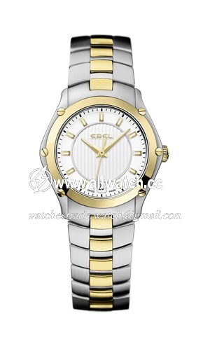 Ebel 1216028 Ladies Quartz 18 Carat Yellow Gold and Stainless Steel